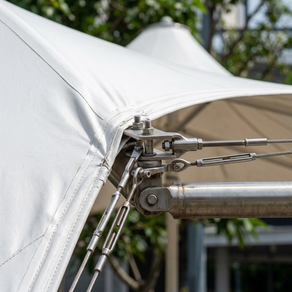 Cantilever Umbrella Tensile Structure